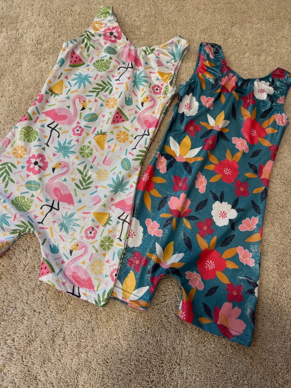 Gymnastics leotards